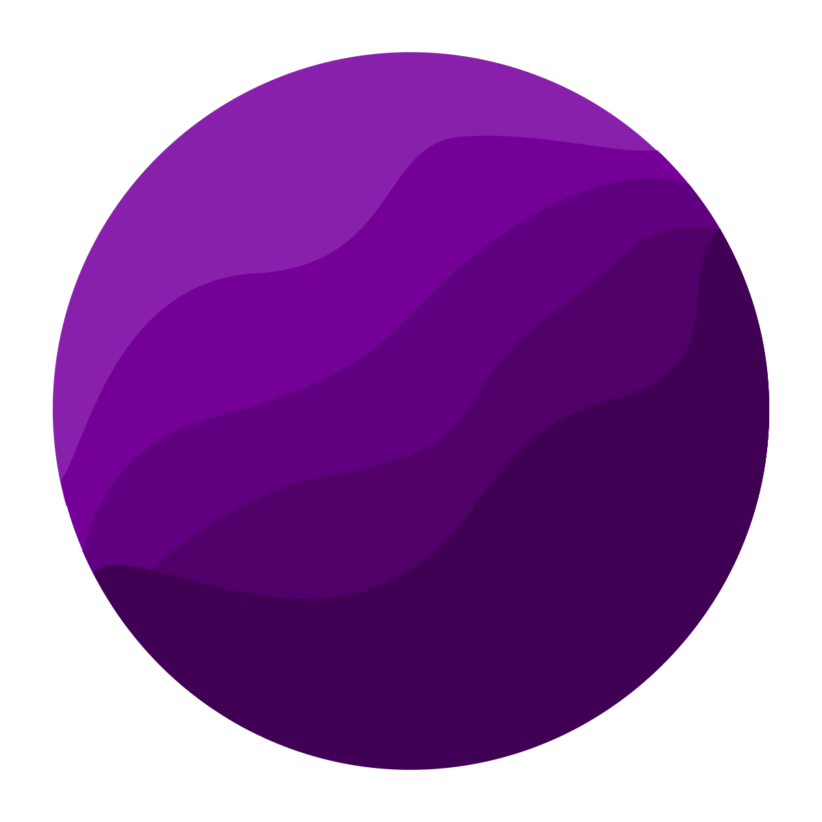 Purple Ball Icon