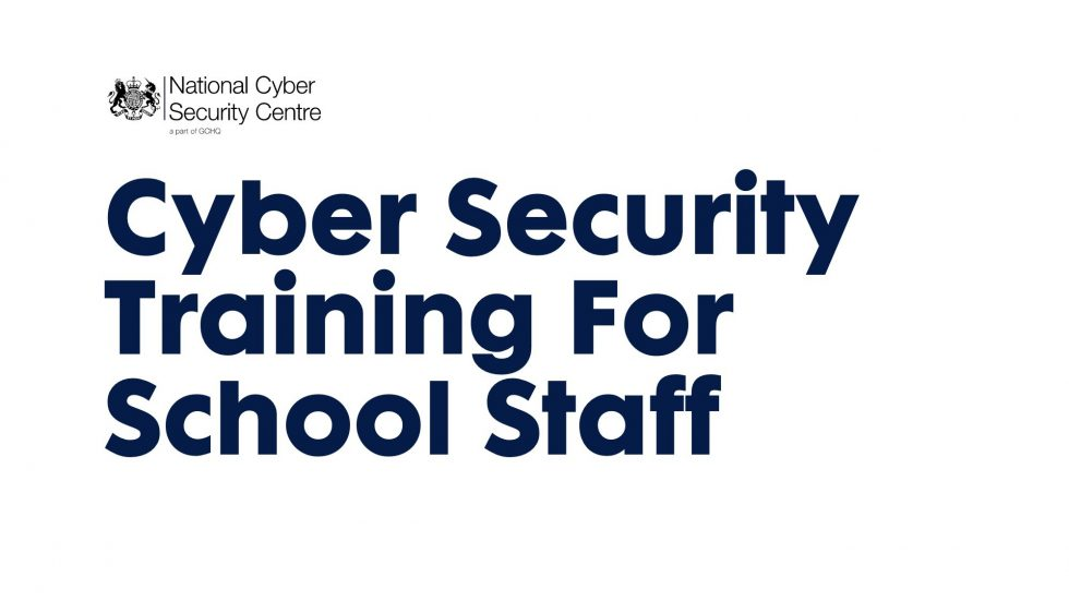 Cybersecurity for School Staff E-Learning course banner